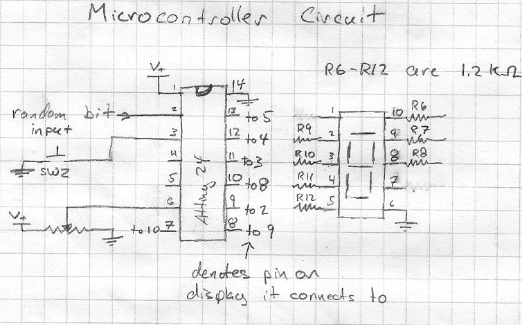 microcontroller schematic