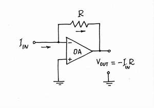 transimpedance amplifier