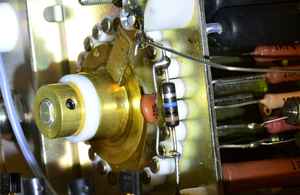 Range selector switch with teflon insulated contacts