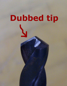 dubbed drill bit