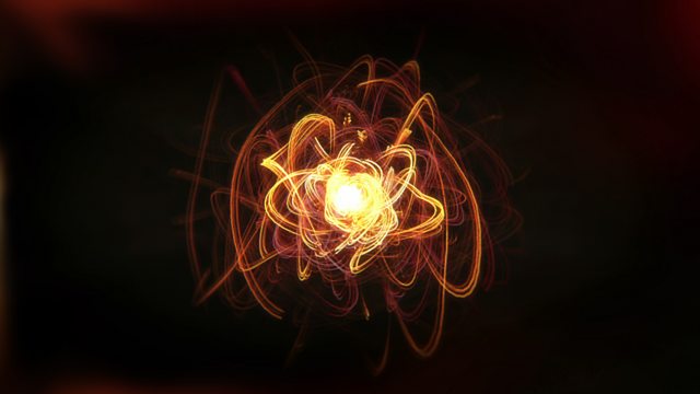 abstract image of a atomic-like particle