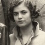 close-up of Amelia Frank in a group photo