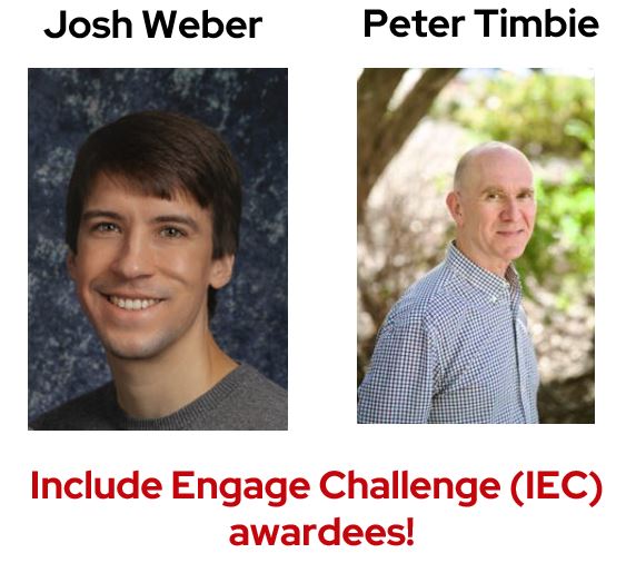 photos of Josh Weber and Peter Timbie